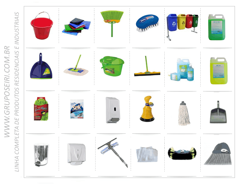nosso catálogo de produtos de limpeza Sorocaba
